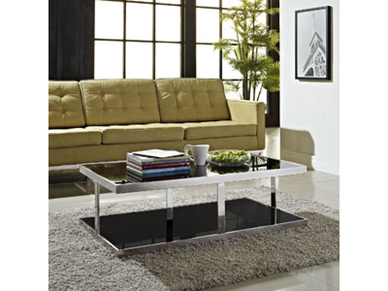 Modway Absorb Coffee Table in Black