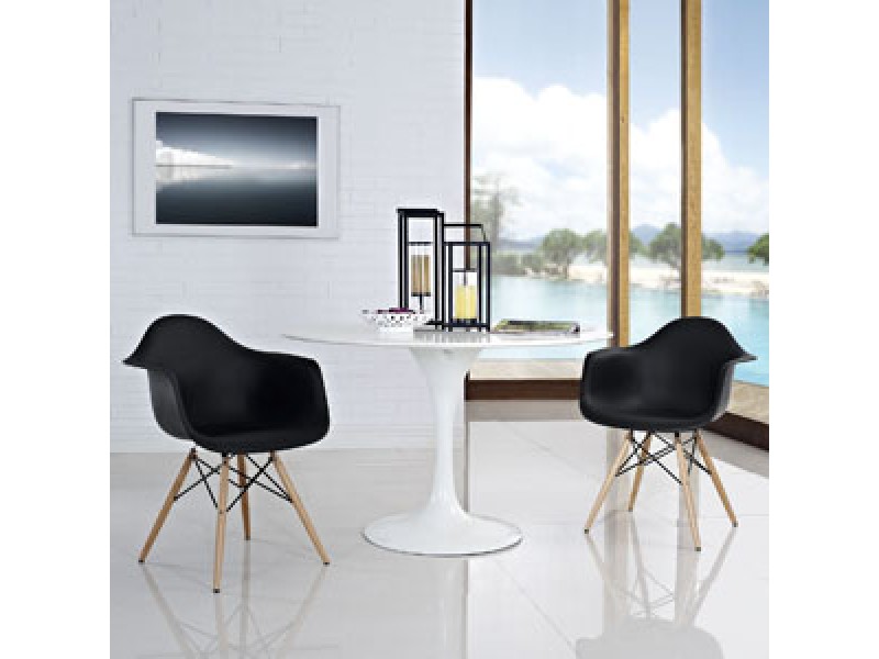 Modway Pyramid Dining Armchair Set of 2