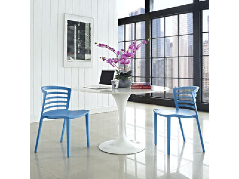 Modway Curvy Dining Chairs Set of 2