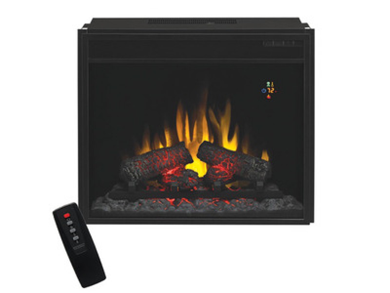 Classic Flame 23 Inches Electric Fireplace with Fixed Glass and Remote Control
