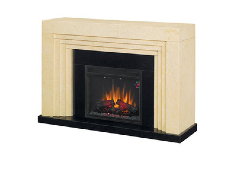 Fireside America Classic Flame 23 Inches Ranier Electric Wall Fireplace
