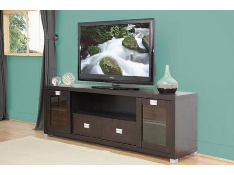 Baxton Studio Gosford Brown Wood Modern TV Stand