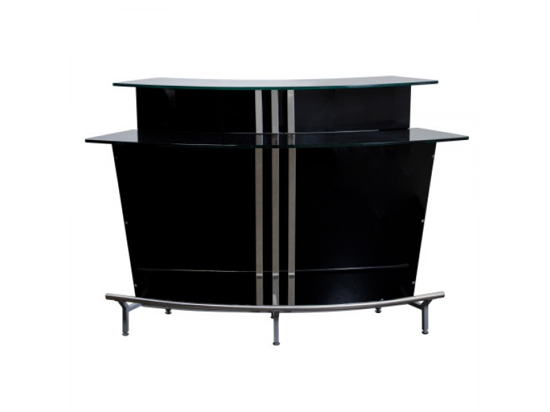Diamond Sofa 60 Inch Arched Contemporary Bar