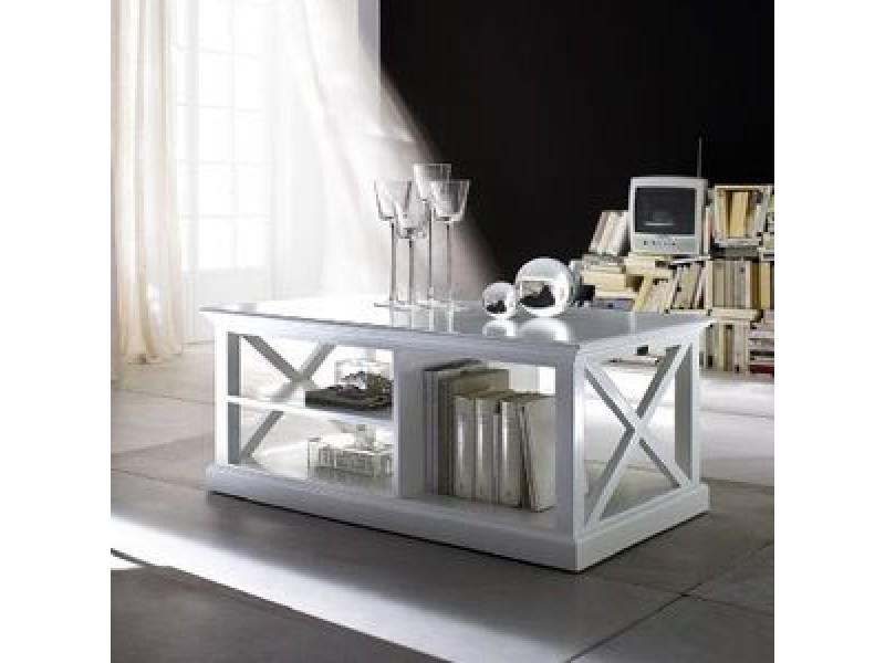 Nova Solo HALIFAX White Mahogany Coffee Table