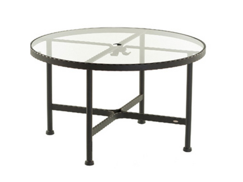 Sifas In-Outdoor Kross Cocktail Table Incl. Glass Top