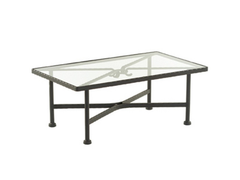 Sifas In-Outdoor Kross Coffee Table Incl. Glass Top