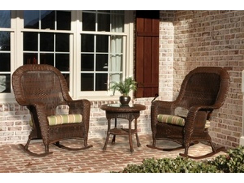 Tortuga Outdoor 2 Sea Pines Rockers & Side Table Set
