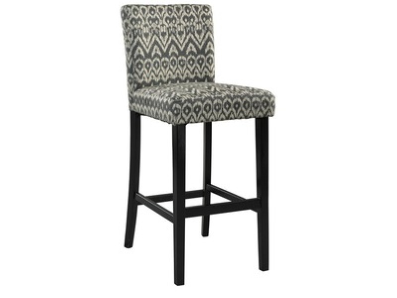 Linon Driftwood Morocco Bar Height Stool
