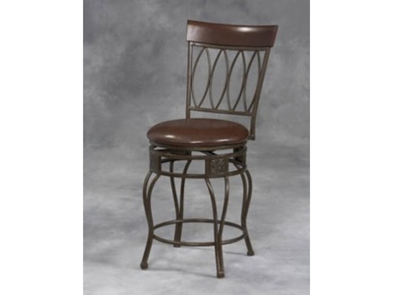 Linon Four Oval Back Counter Stool