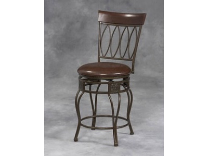Linon Four Oval Back Bar Stool