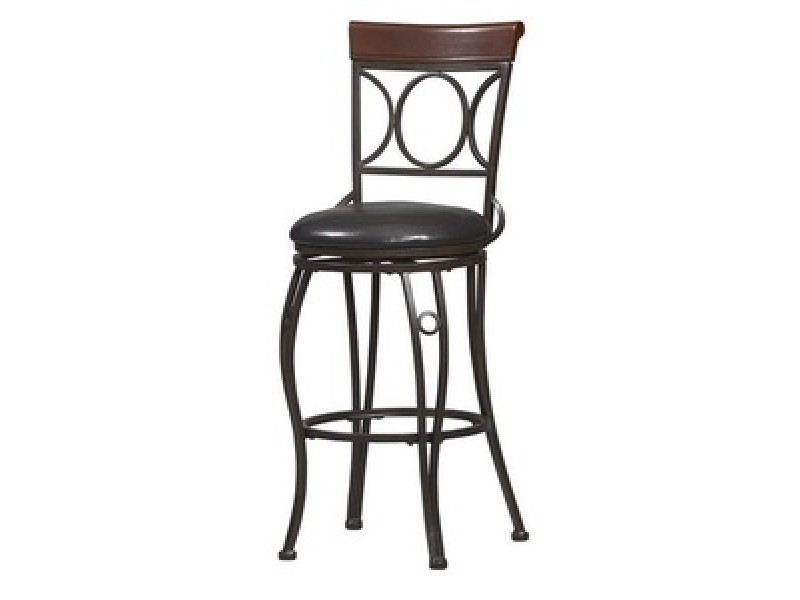 Linon Circles Back Counter Stool