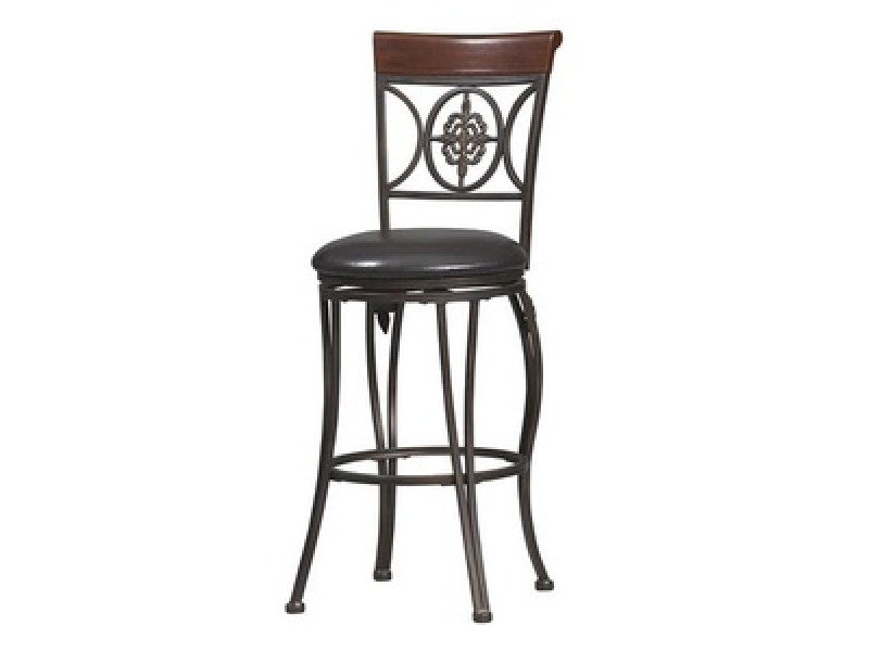 Linon Fleur De Lis Bar Stool