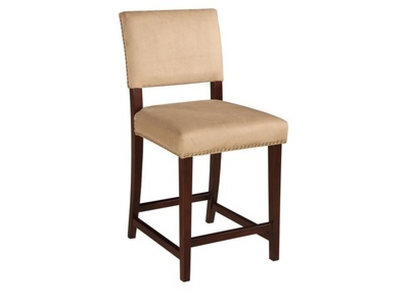 Linon Corey Bar Height Stool - Stone