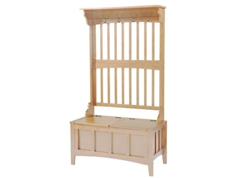 Linon Hall Tree With Storage Bench