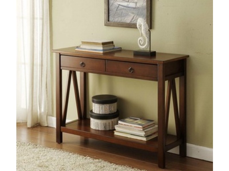 Linon Titian Console Table Antique