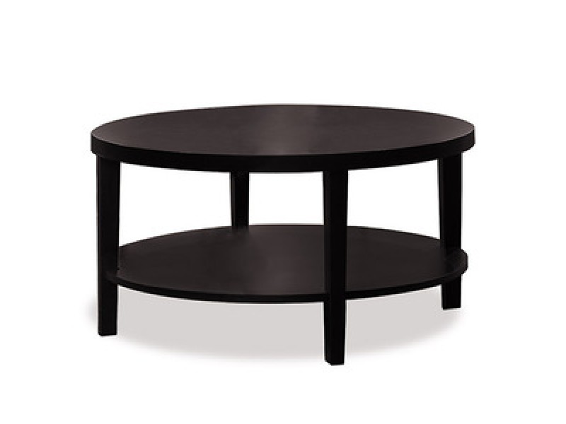 Ave-Six Merge 36" Round Espresso Finish Coffee Table