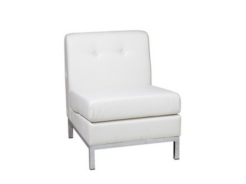 Avenue Six Wall Street Armless Chair
