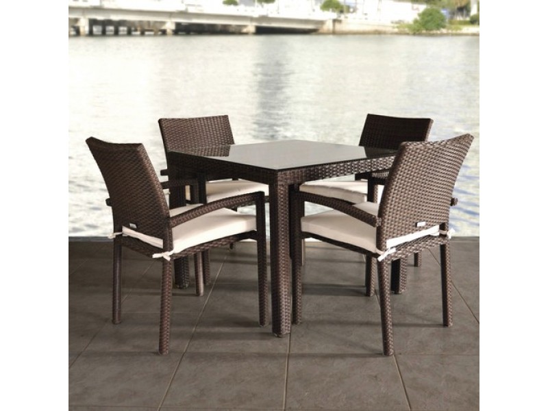 International Home Miami Atlantic Liberty 5-pc Dining Set