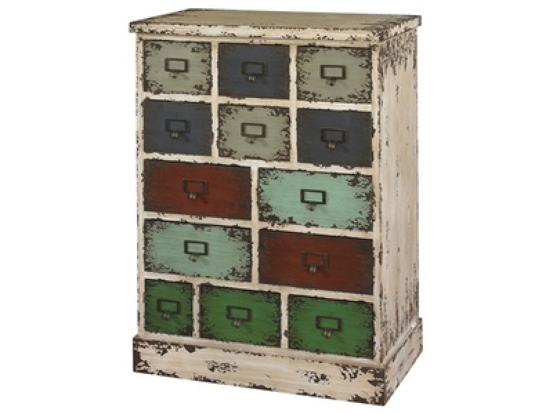 Powell Parcel 13 Drawer Cabinet