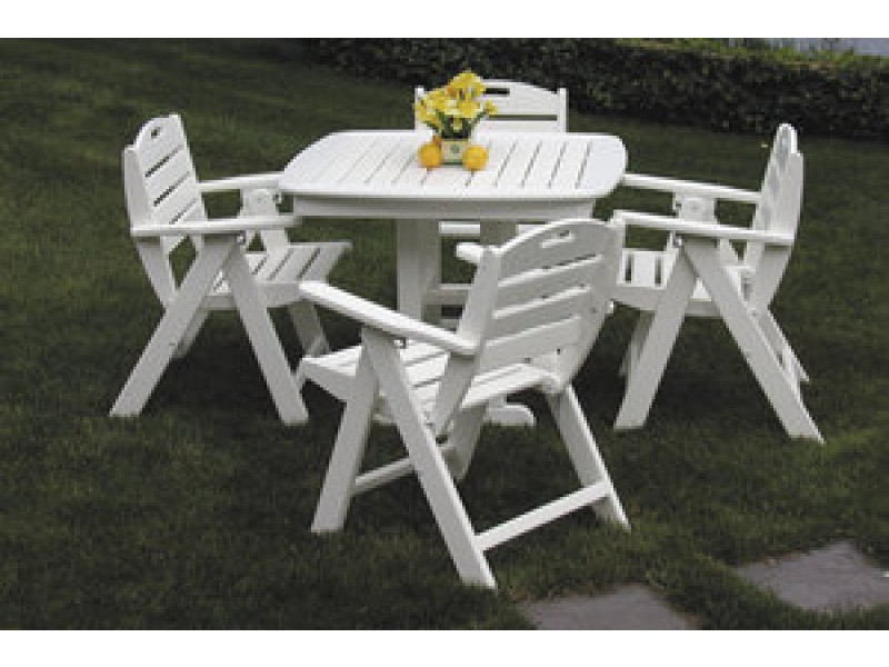 POLYWOOD¨ Nautical 5-Piece Dining Set