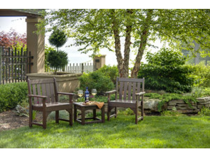 POLYWOOD¨ Vineyard 3-Piece Garden Chair Set