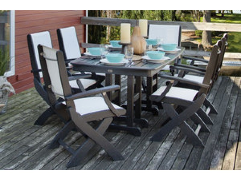 Poly-Wood Coastal 7-Piece Dining Set