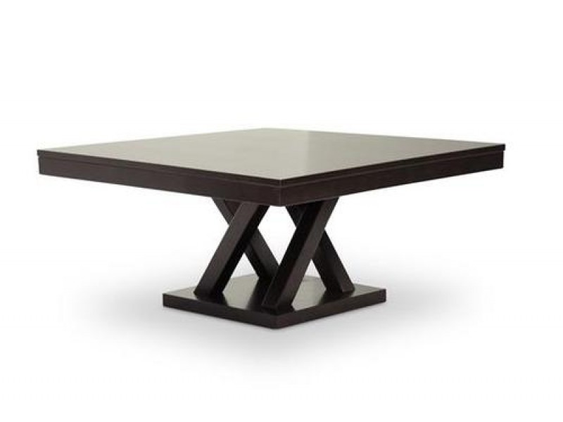 Baxton Studio Everdon Dark Brown Modern Coffee Table