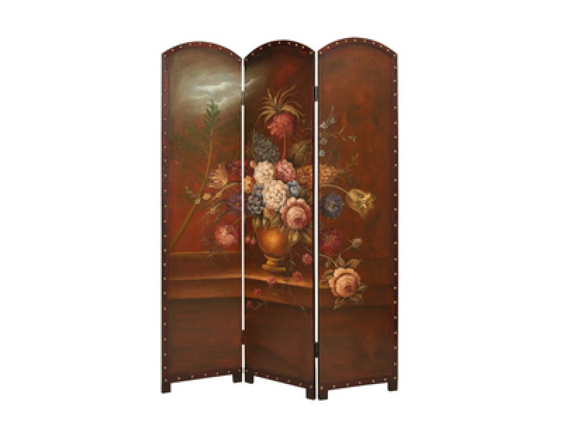 Screen Gems Painted Floral Bouquet Screen