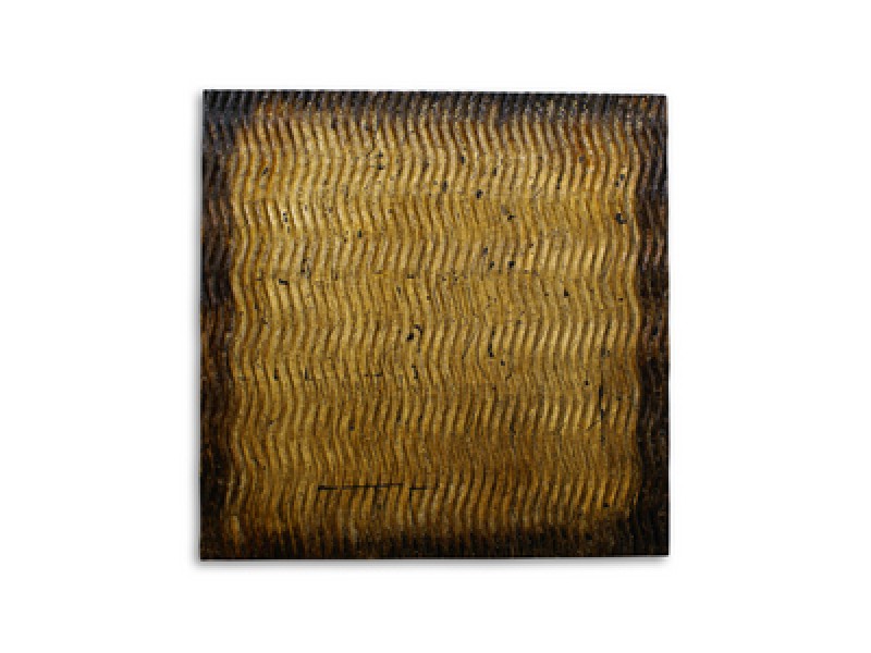 Screen Gems Metallic S Pattern Brown Wall Art