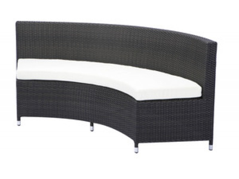 Source Outdoor Circa One-Fourth Round Bench