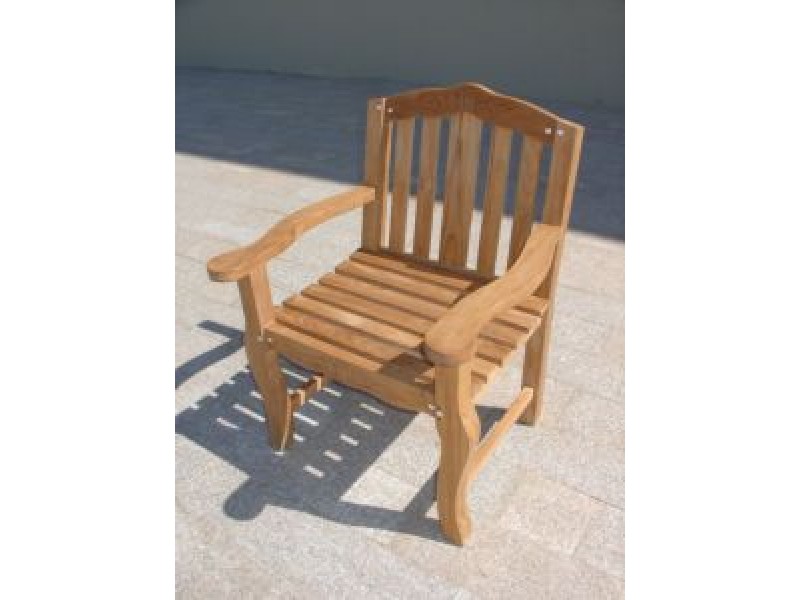 Lanza Teakwood Tulip Arm Chair