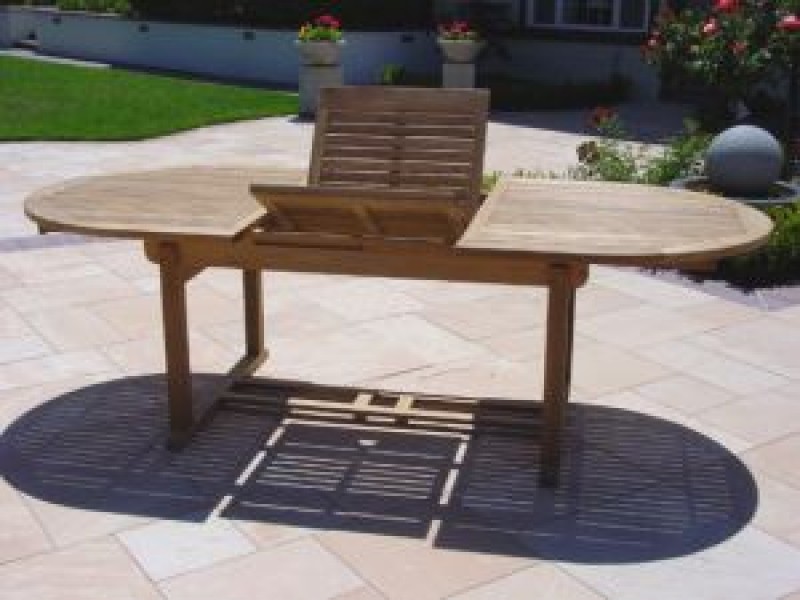 Lanza Teakwood Hamilton Extended Dining Table