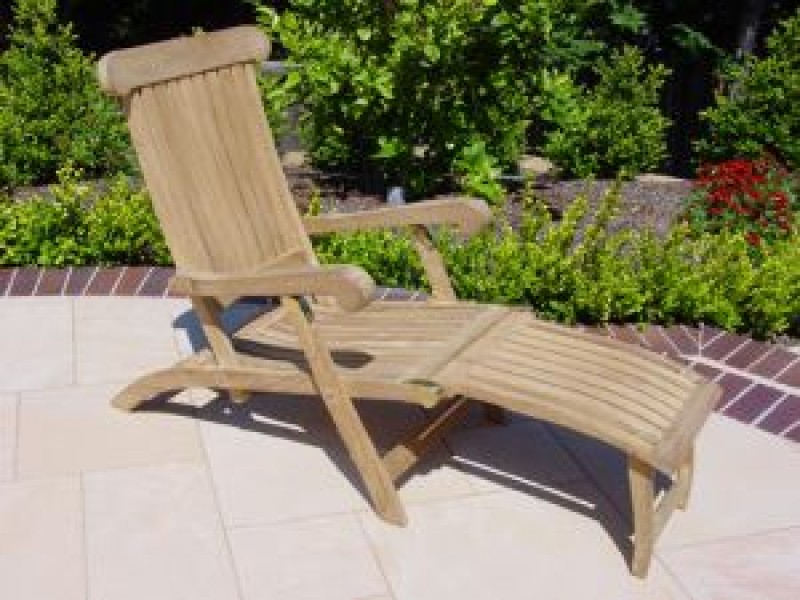 Lanza Teakwood Steamer Chair