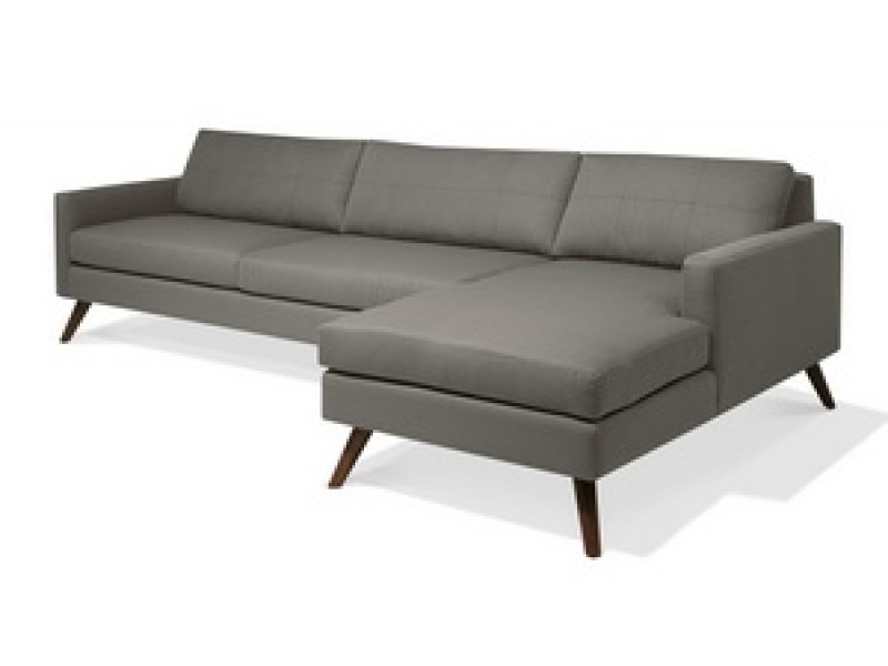 TrueModern Dane 116'' Sofa with Chaise