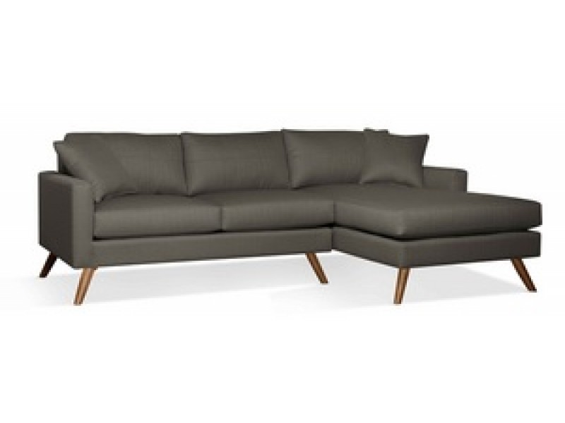 TrueModern Dane 90'' Sofa with Chaise