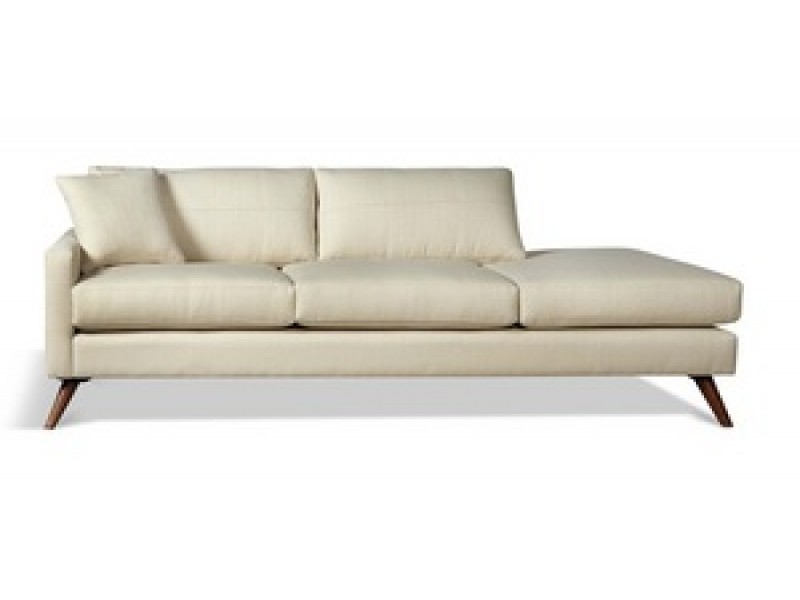 TrueModern Dane 94'' One arm Sofa with Chaise