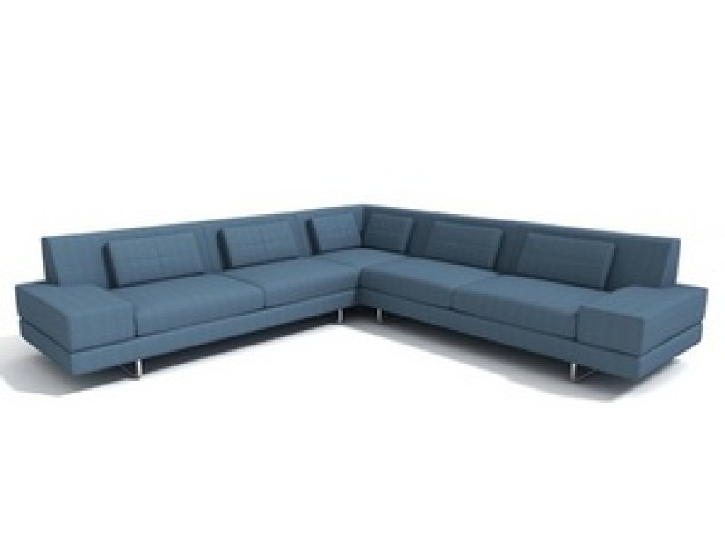 TrueModern Hamlin Corner Sectional Sofa