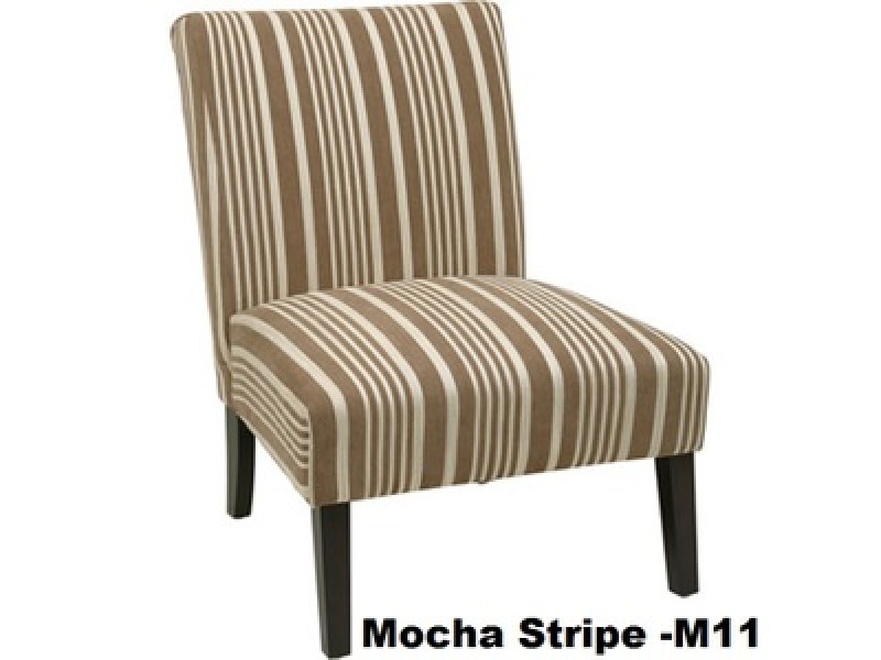 Ave-Six Victoria Chair - Mocha Stripe On SALE - 25% Off!