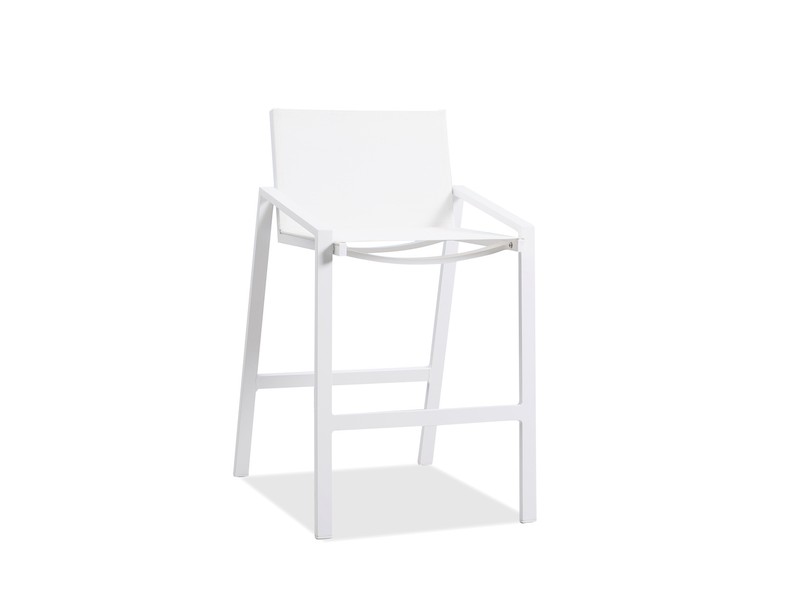 Whiteline Modern Living Rio Outdoor Barstool - Set of 2