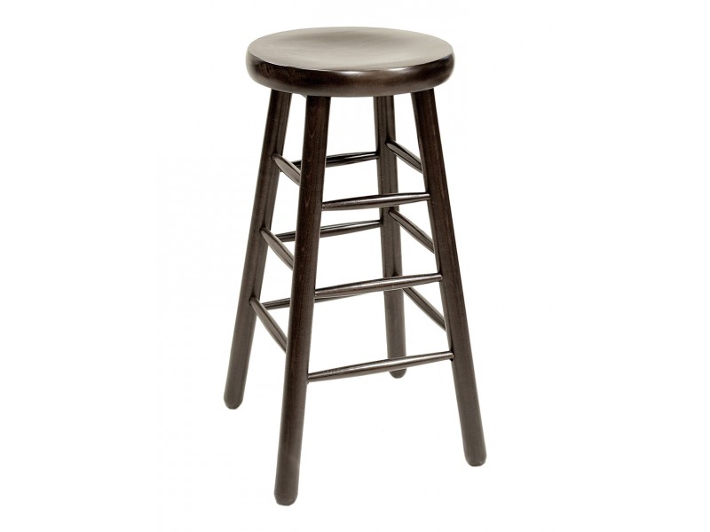 European 30" Beech Wood Barstool