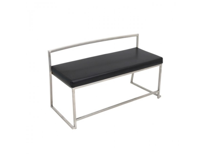 LumiSource Fuji Bench - BLACK - Perspective