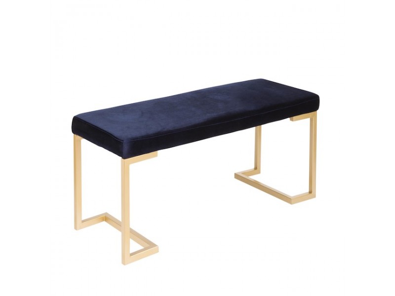 LumiSource Midas Bench - BLUE - Perspective