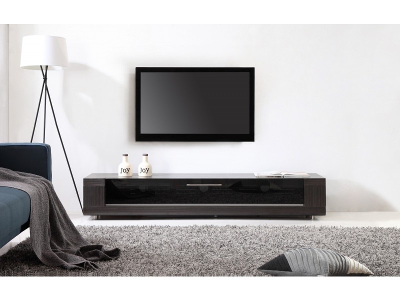 Editor Remix TV Stand - Ebony Veneer