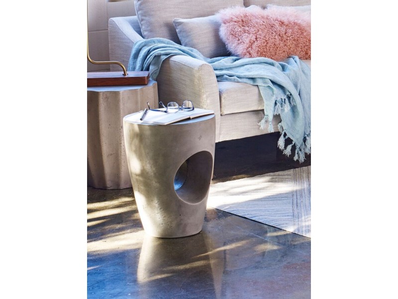 Aylard Fibrestone Stool - Lifestye