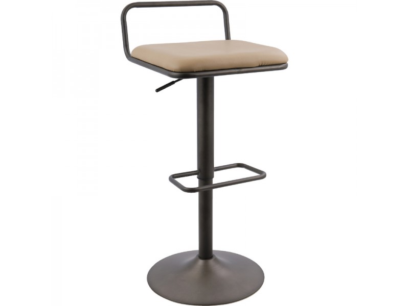 Lumisource Beta Industrial Barstool - Set of 2 - Perspective