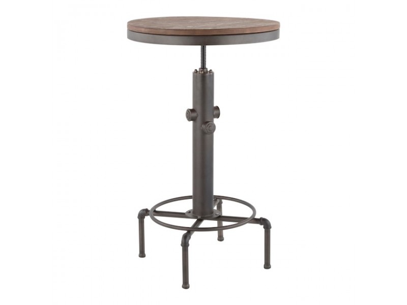 LumiSource Hydra Bar Table - Antique