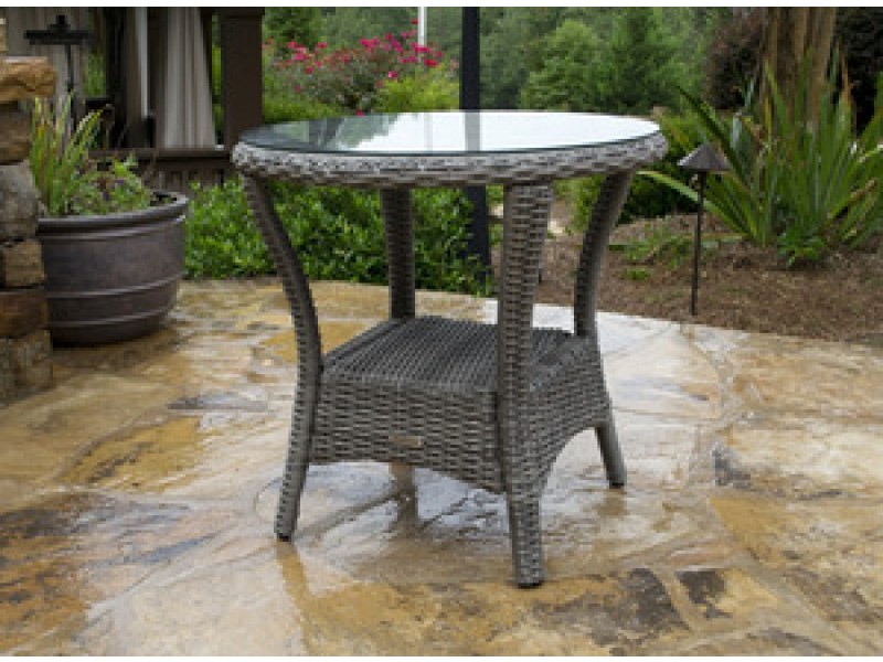 BayView Side Table - Driftwood