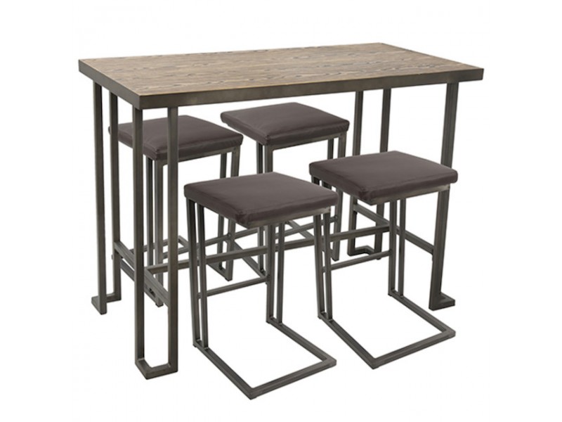 LumiSource Roman Counter Set - Antique + Brown