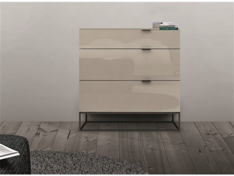 Casabianca Vizzione Tall Dresser/Nightstand - Front Lifestyle Shot
