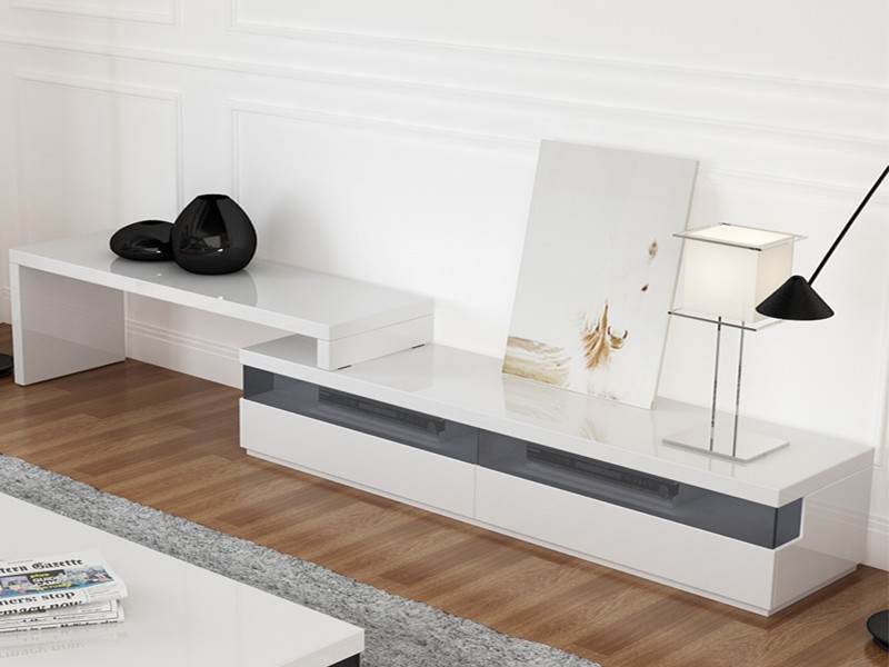 Casabianca Easy Entertainment Center - Angled